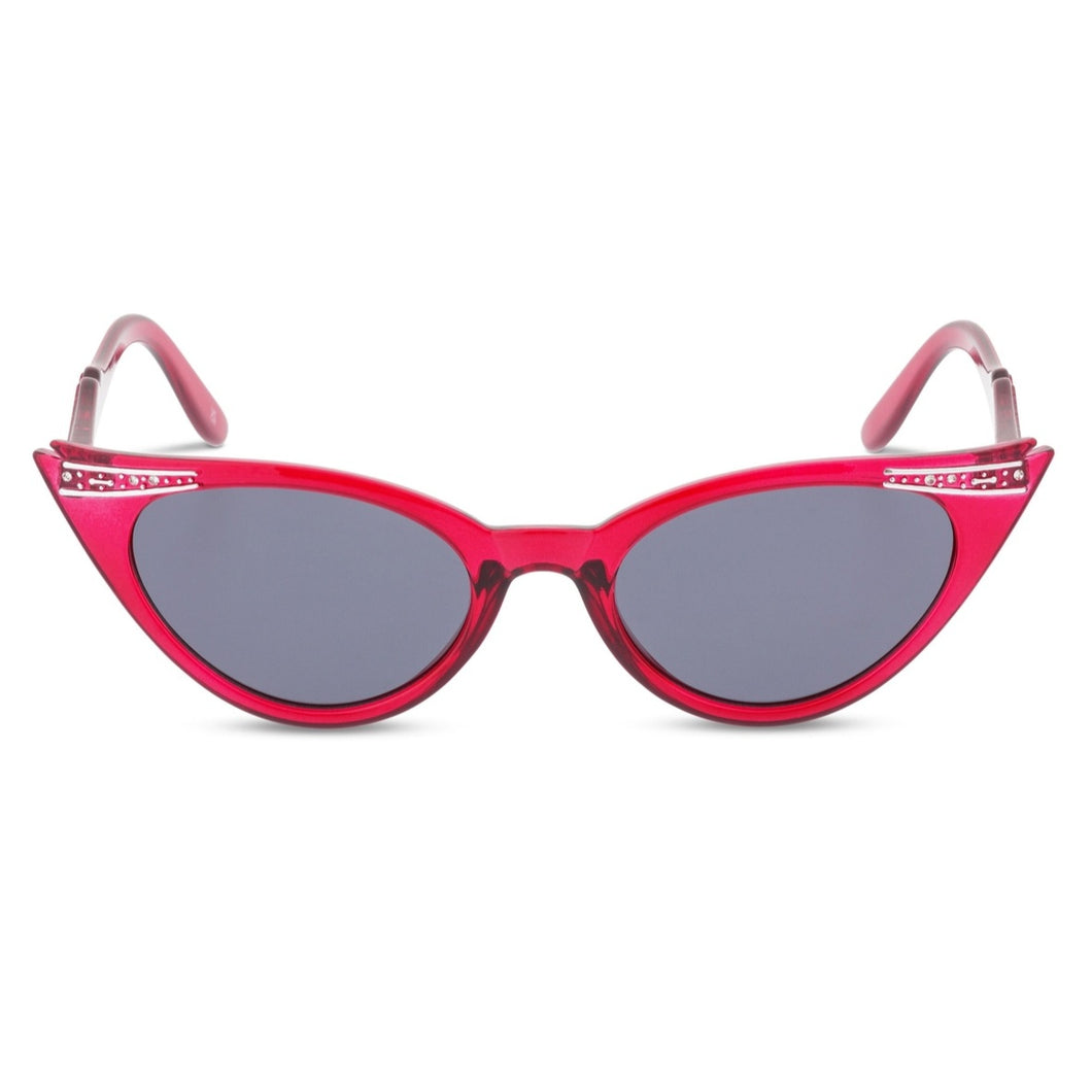Retropeepers Betty Cat Eye Sunglasses Crystal Rose