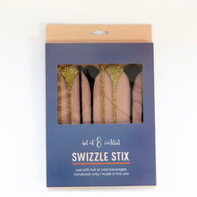 Load image into Gallery viewer, Mid Century Dart Design Swizzle Stix
