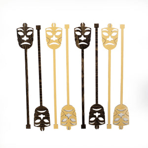 Tiki Mask Swizzle Stix