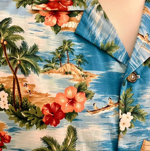 Men's Shirt Made from An Original 1950s Pattern