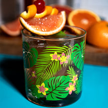 Load image into Gallery viewer, Atomic Drinkware Tropical Paradise Old Fashioned Rocks Cocktail Glass
