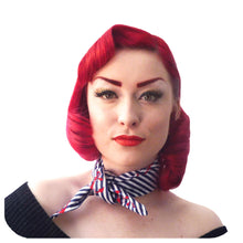 Load image into Gallery viewer, Inkabilly Anchors &amp; Stripes Bandana
