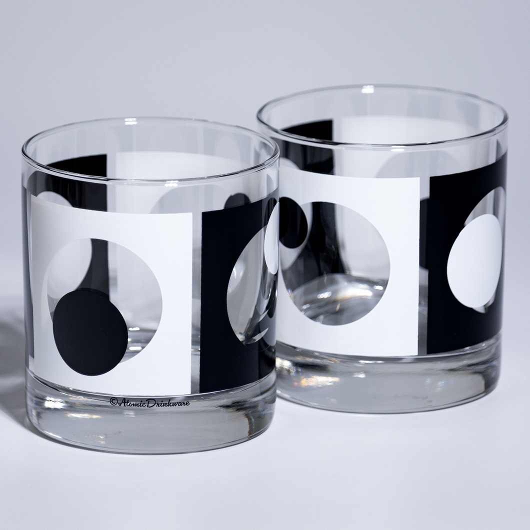 Atomic Drinkware Night Out In Soho Old Fashioned Rocks Cocktail Glass