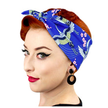 Load image into Gallery viewer, Inkabilly Japanese Blossom Bandana
