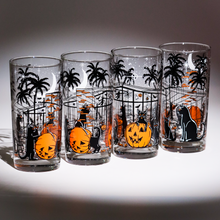 Load image into Gallery viewer, Atomic Drinkware Pumpkin Prowlers Highball Collins Cocktail Glass
