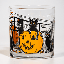 Load image into Gallery viewer, Atomic Drinkware Pumpkin Prowlers Old Fashioned Rocks Cocktail Glass
