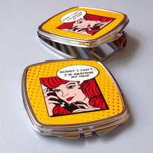 Load image into Gallery viewer, Inkabilly I'm Washing My Hair Compact Mirror
