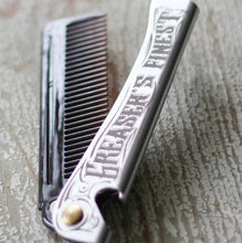 Load image into Gallery viewer, Rumble 59 Greaser's Finest Folding Comb
