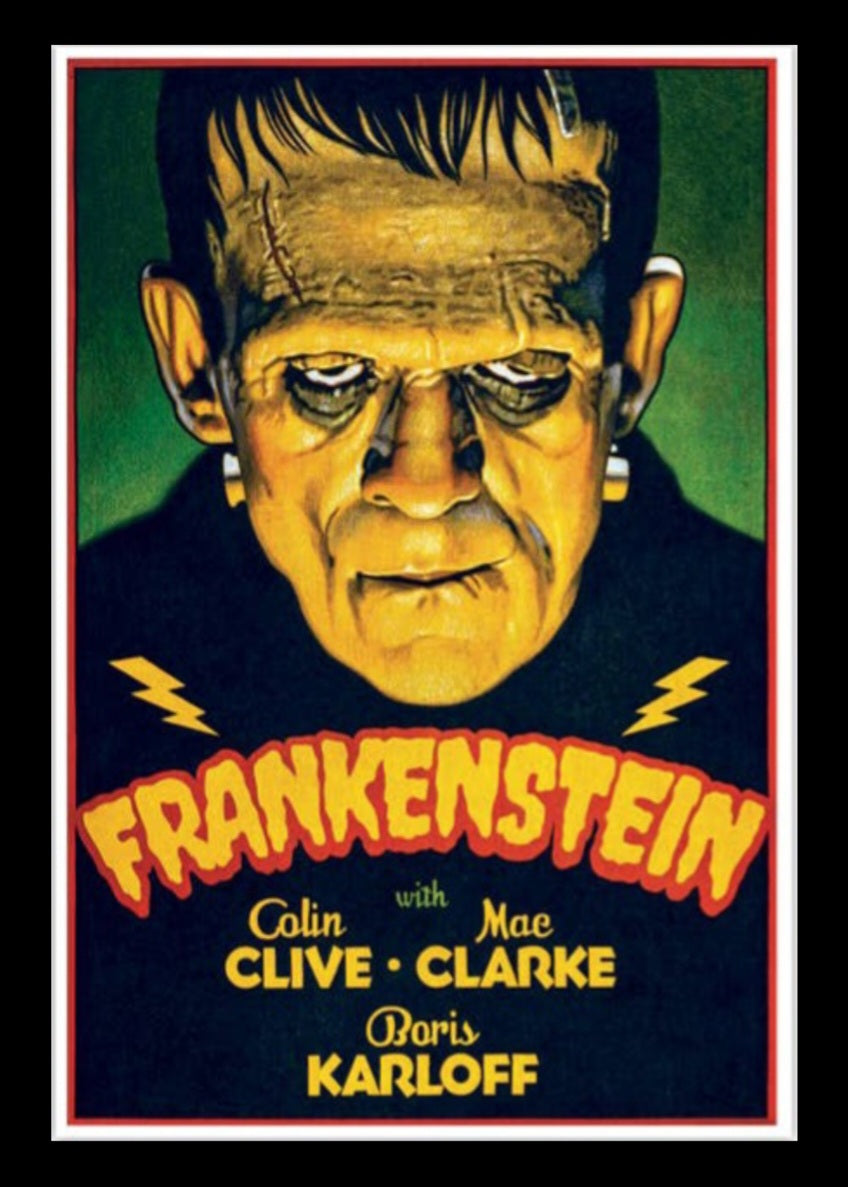 Frankenstein Movie Poster 31x46 Unframed Art Print