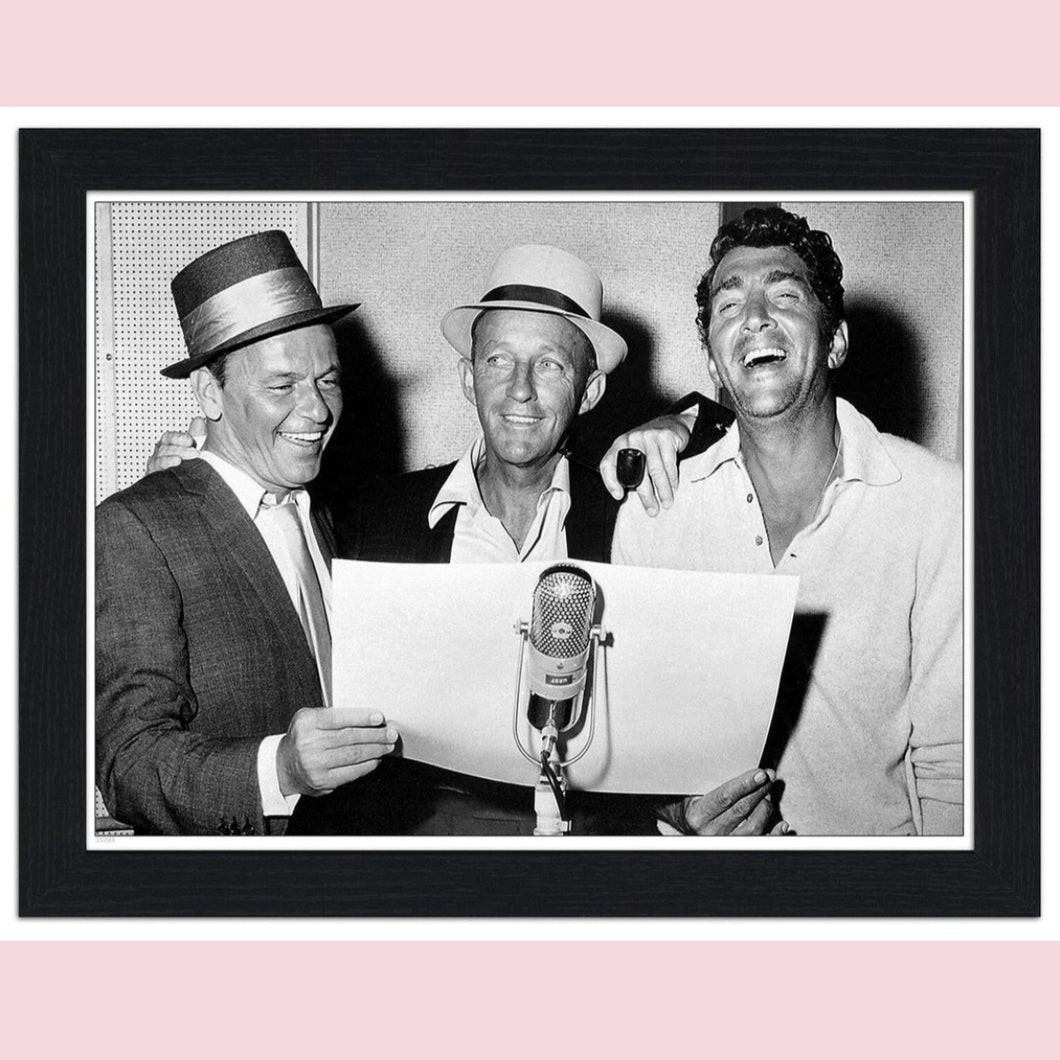 Frank Sinatra Bing Crosby & Dean Martin 30x40 Unframed Art Print