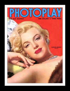 Photoplay Magazine Cover Marilyn Monroe 30x40 Unframed Art Print