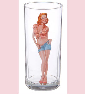 Pin Up Drinking Glasses