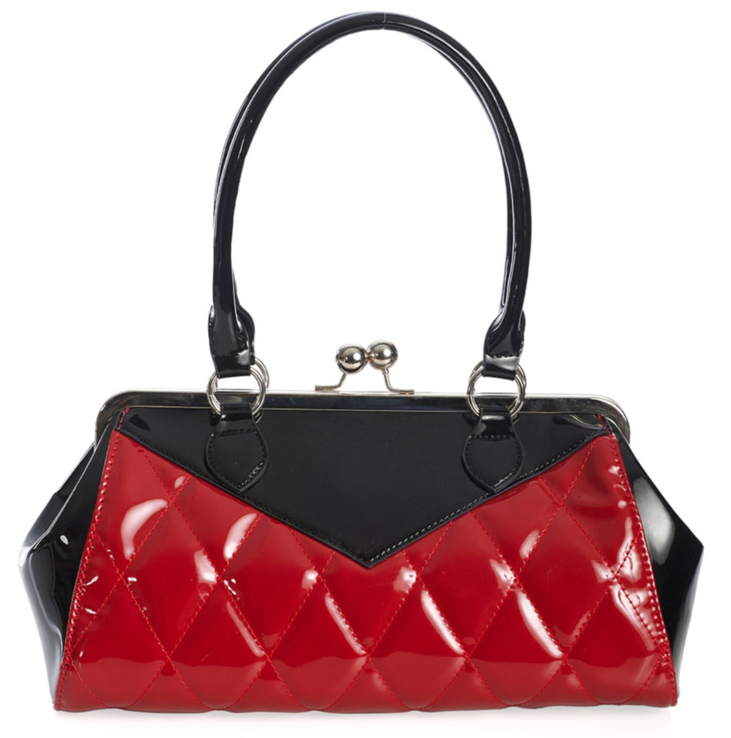 Lilymae Rockabilly Handbag Red