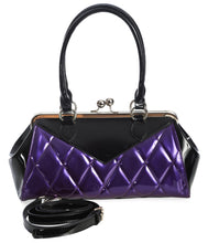 Load image into Gallery viewer, Lilymae Rockabilly Handbag Purple
