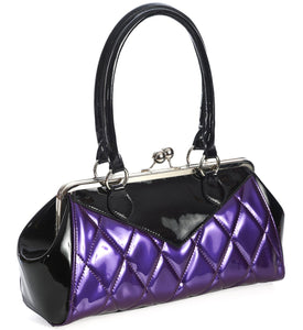 Lilymae Rockabilly Handbag Purple