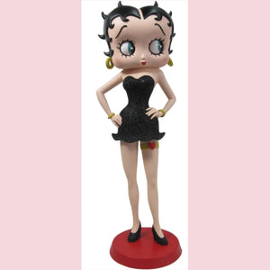 Betty Boop With Black Dress & Garter