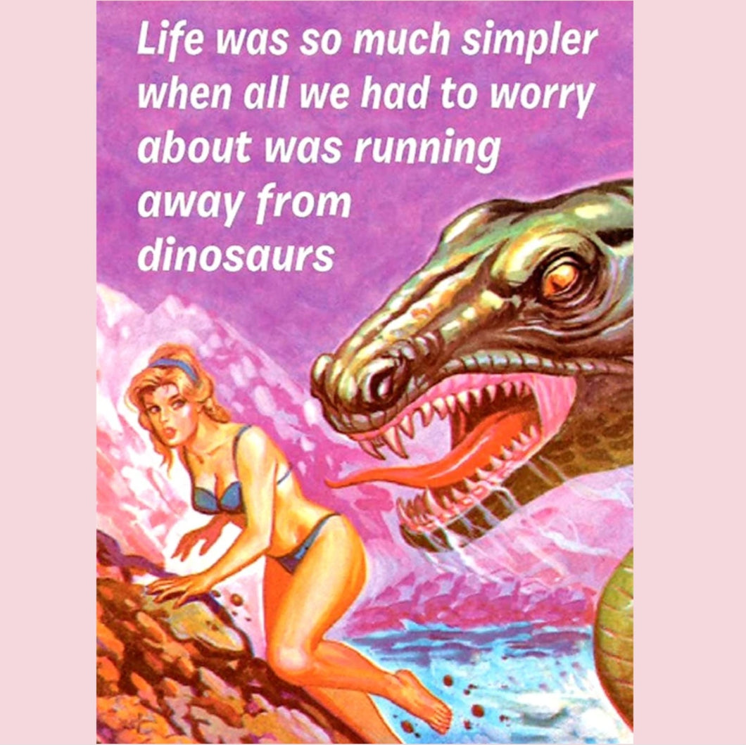 Dinosaurs Fridge Magnet