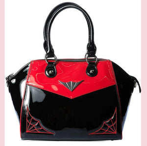 Banned Maybelle Rockabilly Handbag Red