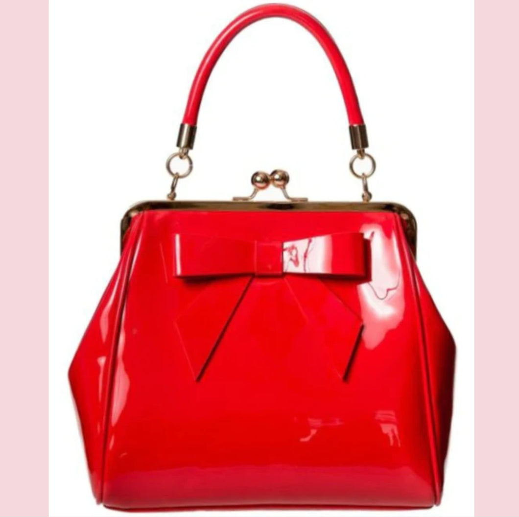 Banned American Vintage 1950s Handbag Red