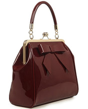 Load image into Gallery viewer, Banned American Vintage 1950s Handbag Burgandy
