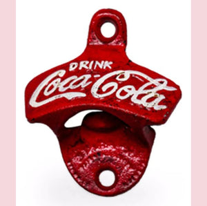 Wall Mounted Vintage Coca Cola Bottle Opener