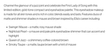 Load image into Gallery viewer, Besame Ella Fitzgerald Eyeshadow Quad
