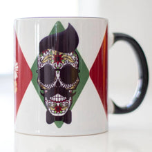 Load image into Gallery viewer, Tattooed Skull Mug
