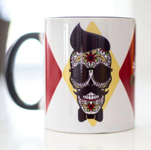 Load image into Gallery viewer, Tattooed Skull Mug
