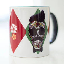 Load image into Gallery viewer, Tattooed Skull Mug
