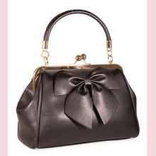 Load image into Gallery viewer, Banned Lockwood Bow Handbag Black
