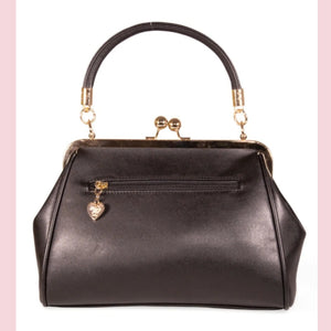 Banned Lockwood Bow Handbag Black