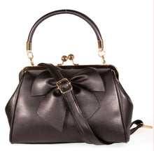 Load image into Gallery viewer, Banned Lockwood Bow Handbag Black
