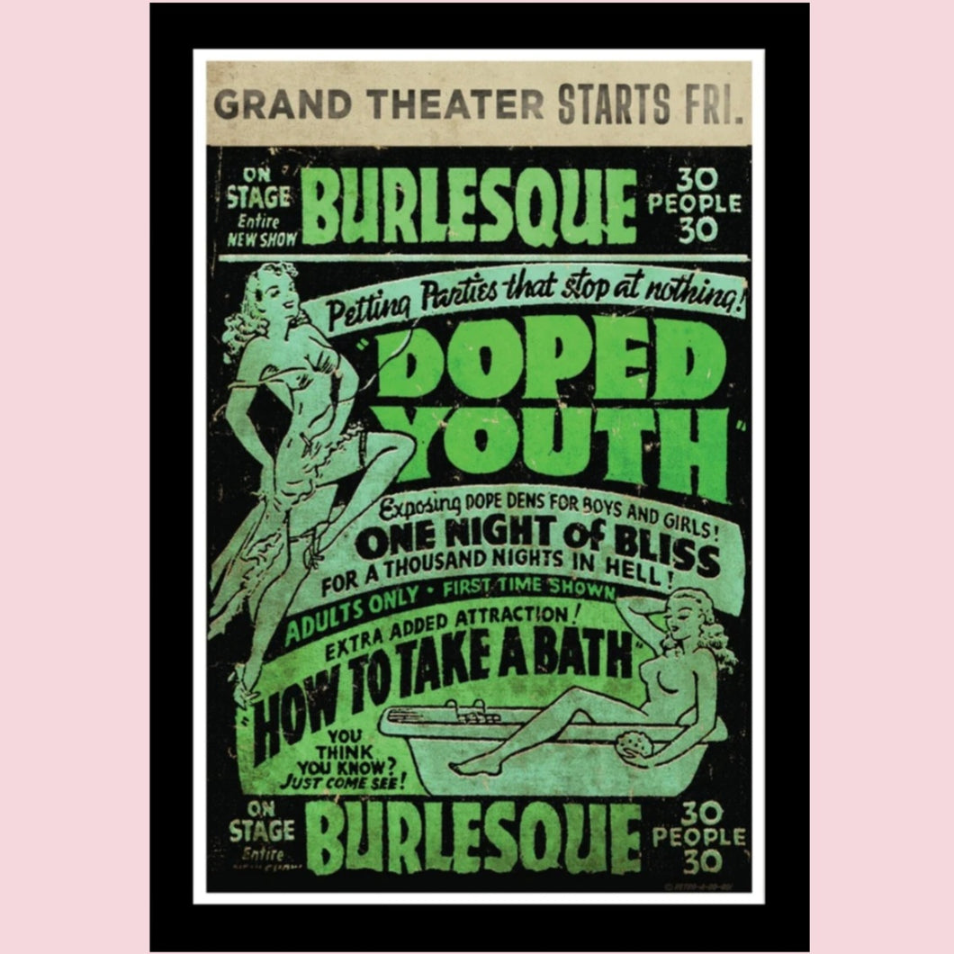 Grand Theater Burlesque 31x46 Unframed Art Print
