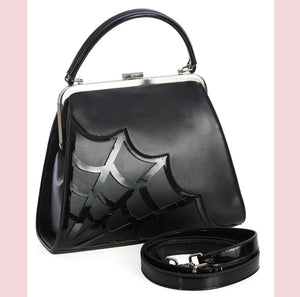 Banned Twilight Time Handbag Black