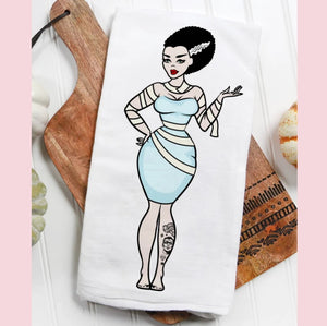 Bride Dish Towel