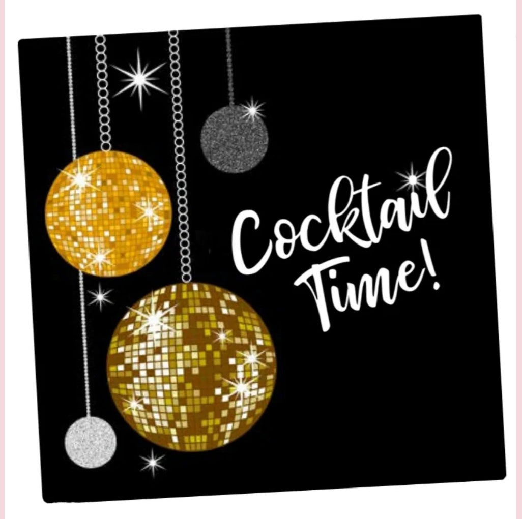 Cocktail Time Cocktail Napkins
