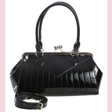 Load image into Gallery viewer, Banned Maggie May Rockabilly Handbag Black
