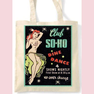 Club Soho Tote Bag