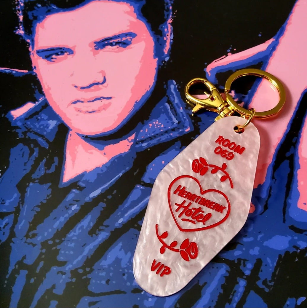 Heartbreak Hotel Keyring