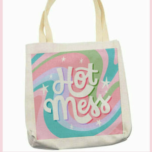 Hot Mess Mid Century Design Tote Bag