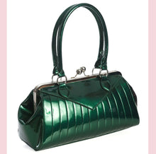 Load image into Gallery viewer, Maggie May Rockabilly Handbag Green
