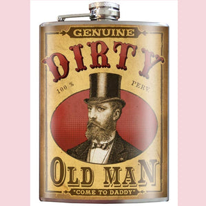 Dirty Old Man Hip Flask
