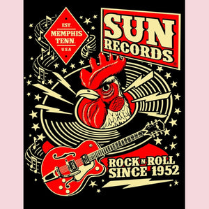 Steady Clothing Inc Officially Licensed Sun Records Hop Men's Tee