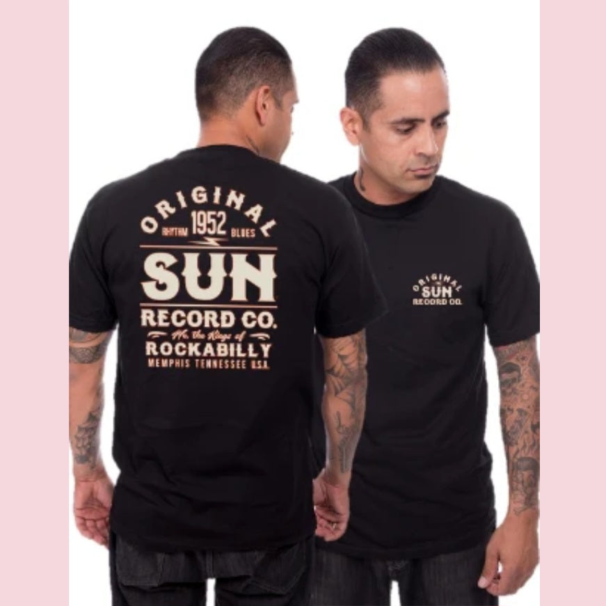 Steady Clothing Inc Officially Licensed Original Sun Records Men's Tee