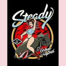 Load image into Gallery viewer, Steady Clothing Inc Bomber Girl Men&#39;s Tee
