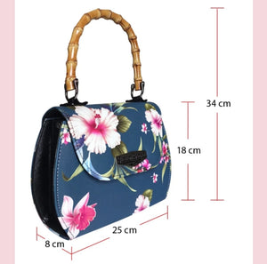 Liquorbrand Luau Handbag Blue