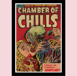 Chamber Of Chills Magazine Cover 31x46 Unframed Art Print