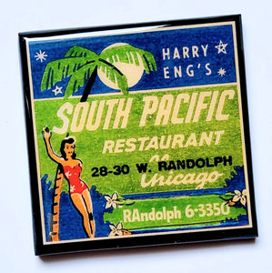 South Pacific Restaurant Coaster