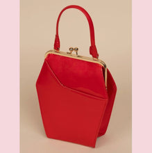 Load image into Gallery viewer, Tatyana To Die For Coffin Handbag Red
