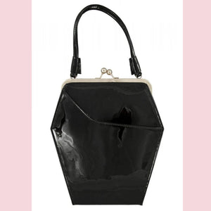 Tatyana To Die For Coffin Handbag Black